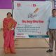 "Awareness message to Mr. Nirmal Kumar Verma, Alambagh Bus Adda Arm, and Shrimati Sunita Awasthi, Varishth Kendra Prabhari Alambagh, on World No Tobacco Day."